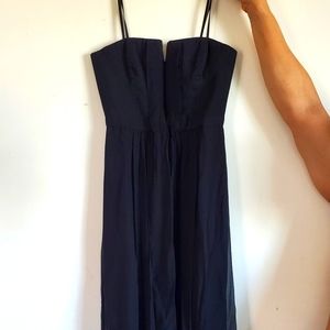BCBG long chiffon dress size 2